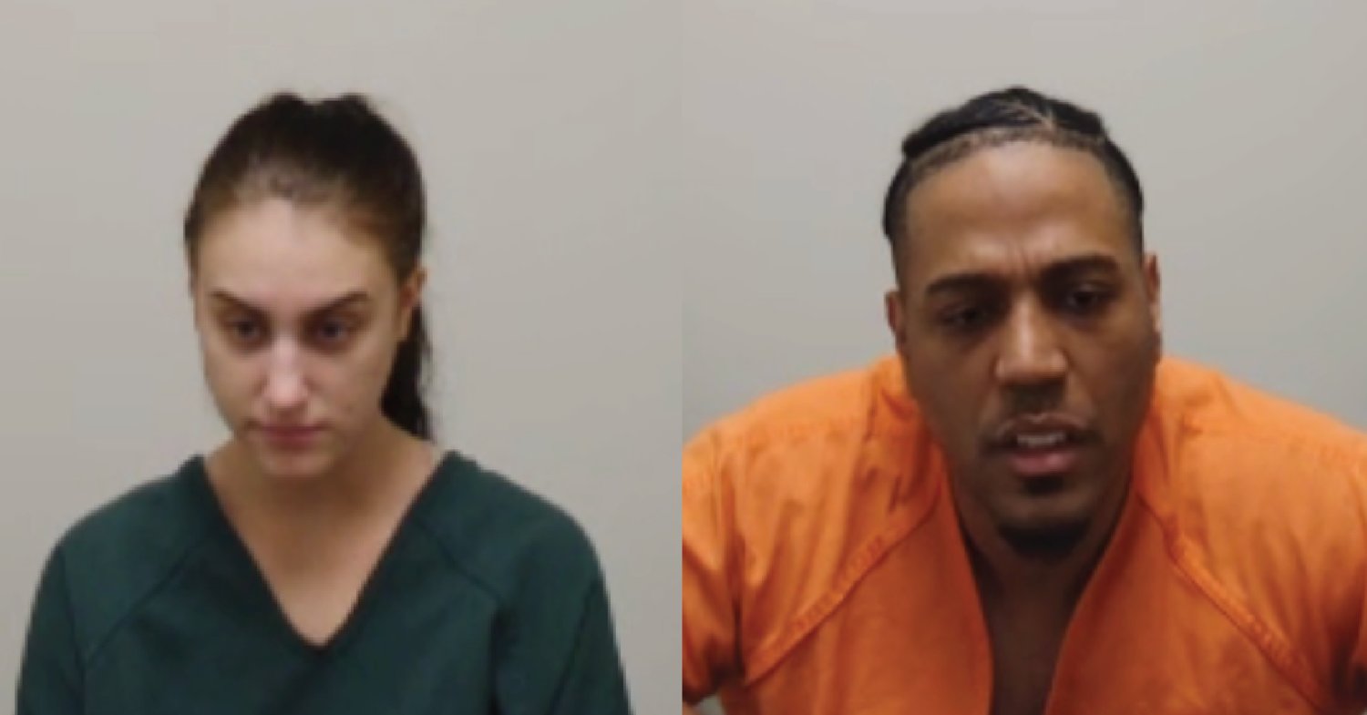 Emma Bailey, 22, of Moscow, Idaho and Demetrius R. Robinson, 36, of Tacoma, appear in Lewis County Superior Court earlier this year.